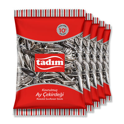 Kavrulmuş Siyah Ay Çekirdeği 5 x 10 TL 5 x 50 gr